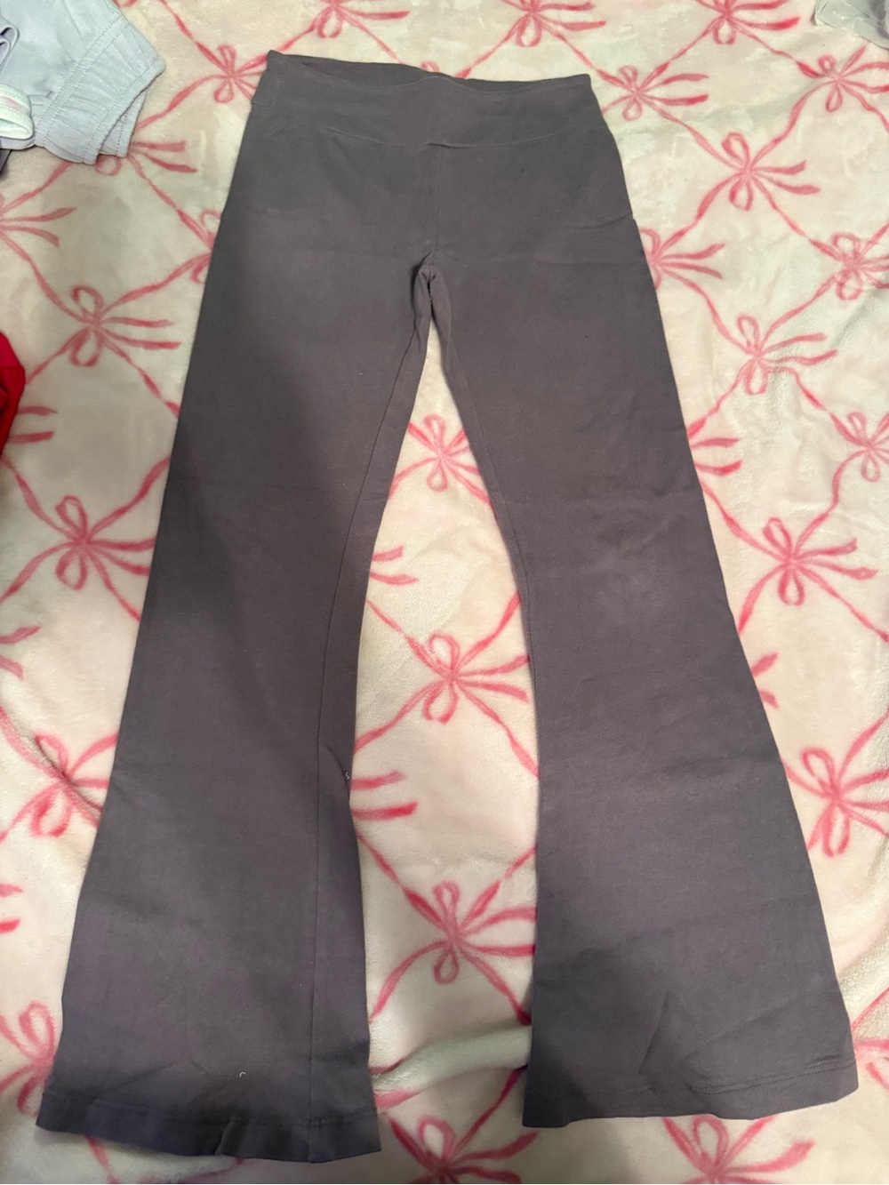 Cat & Jack Girls Purple Flare Leggings